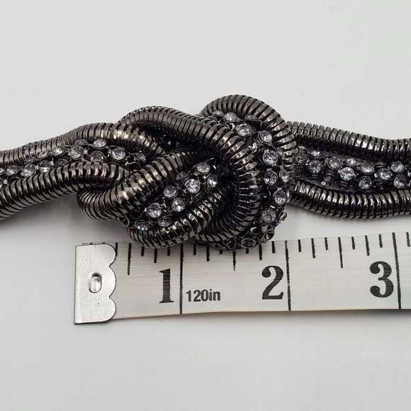 BCBGMaxAzria Knotted Rhinestone Belt - NWT - Picture 15 of 16